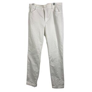 Polo Golf Ralph Lauren Womens White Cotton Blend Jeans Size 4 NWT Stretch 8524